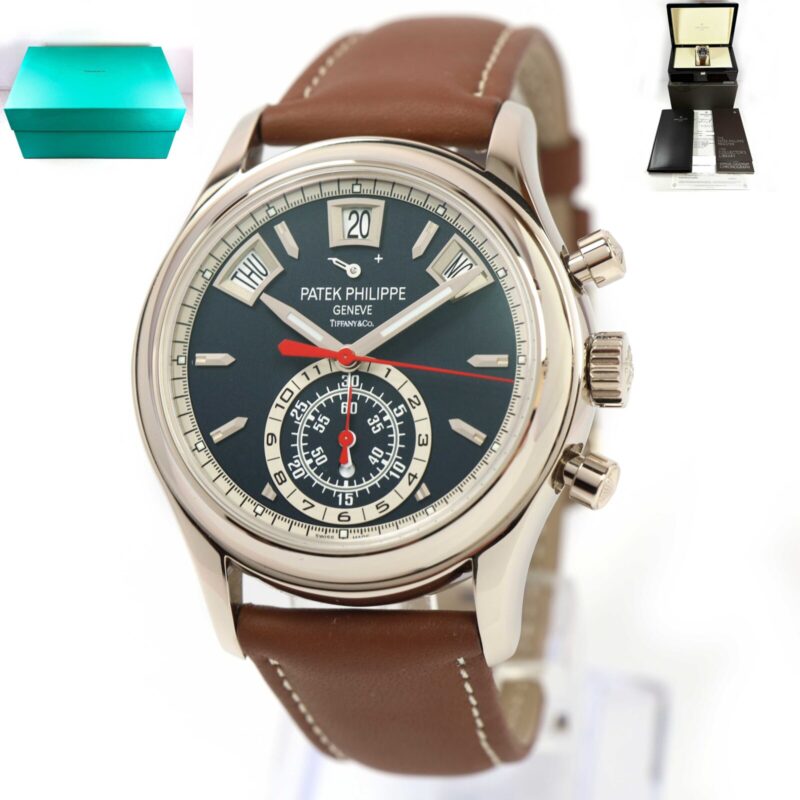 New Patek Philippe Annual Calendar Tiffany & Co. 5960 40MM Wg Blue Box Papers