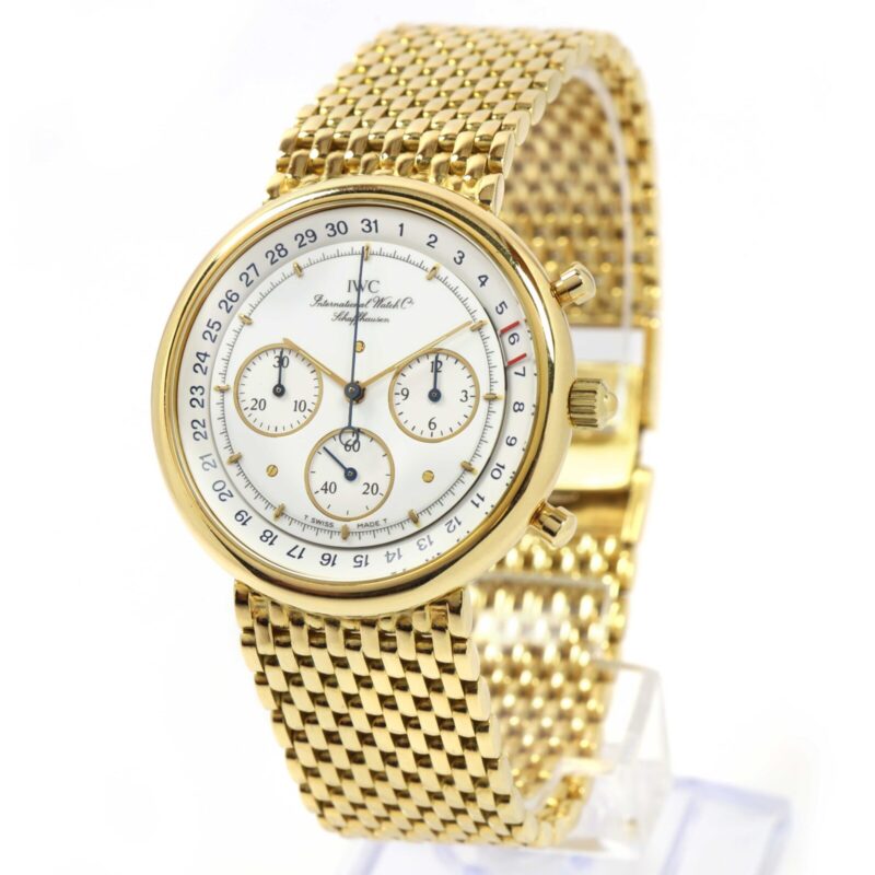 IWC Portofino Quartz IW955101 35MM White Dial 18K Yellow Gold