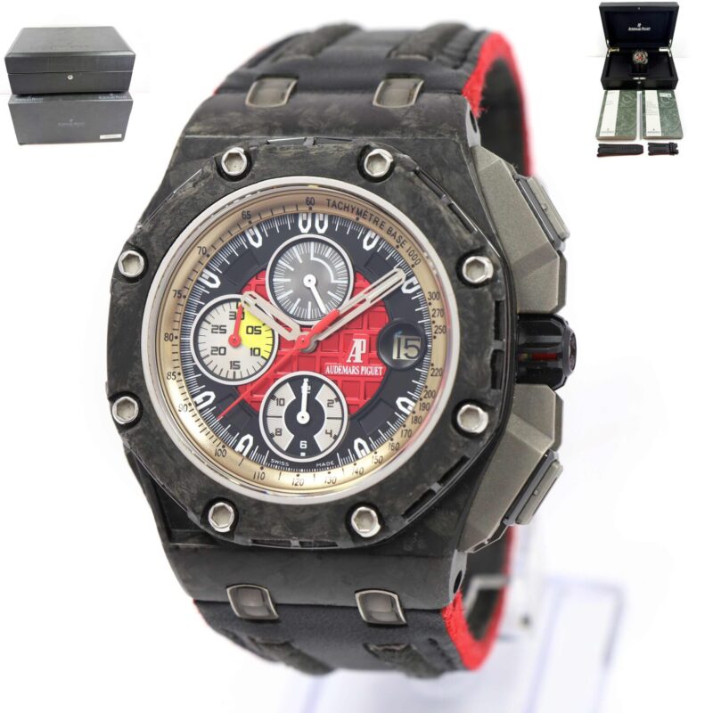 Audemars Piguet Royal Oak Offshore Grand Prix 26290IO 44MM Carbon Box Papers