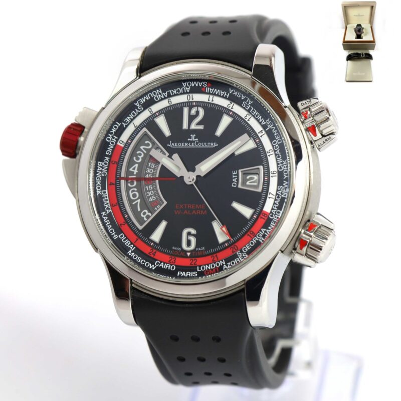Jaeger-Lecoultre Master Compressor Extreme World  Q1778470 46MM Black Steel Box