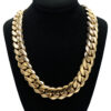 Heavy Solid Cuban Link Chain 10K Yellow Gold Men’s Thick Necklace 298.6G 22”