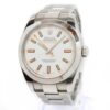 2009 Rolex Milgauss 116400 40MM White Dial Stainless Steel V-Serial