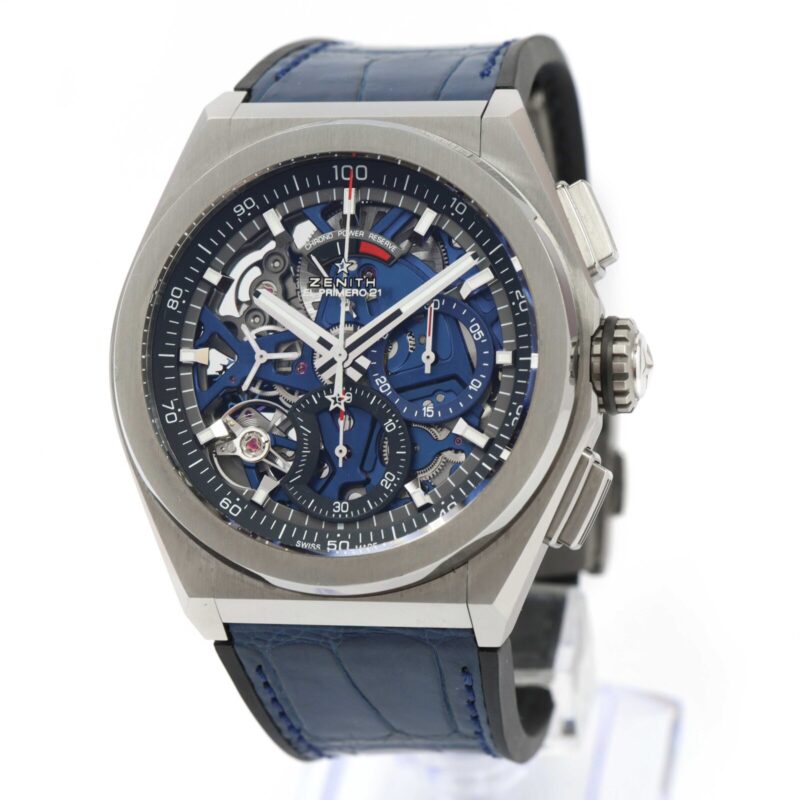Zenith Defy El Primero 21 Chronograph 95.9002.9004 44MM Skeleton Dial Titanium