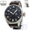 IWC Big Pilot Saint Exupery IW500422 46MM Brown Dial Steel Box Papers