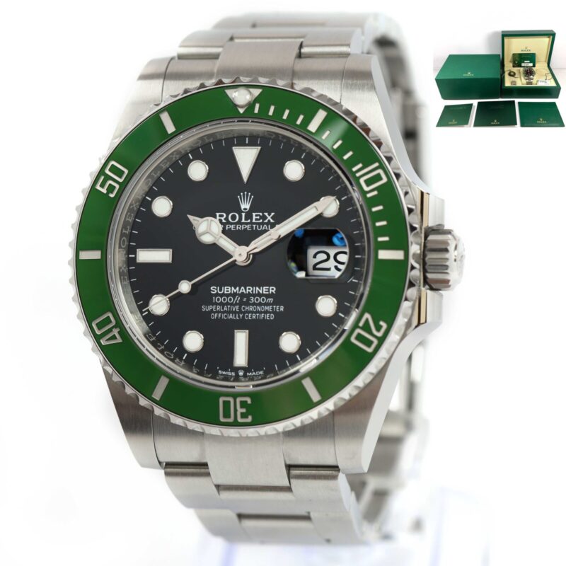 2025 Rolex Submariner Date Starbucks 126610LV 41MM MK2 Green Box Papers