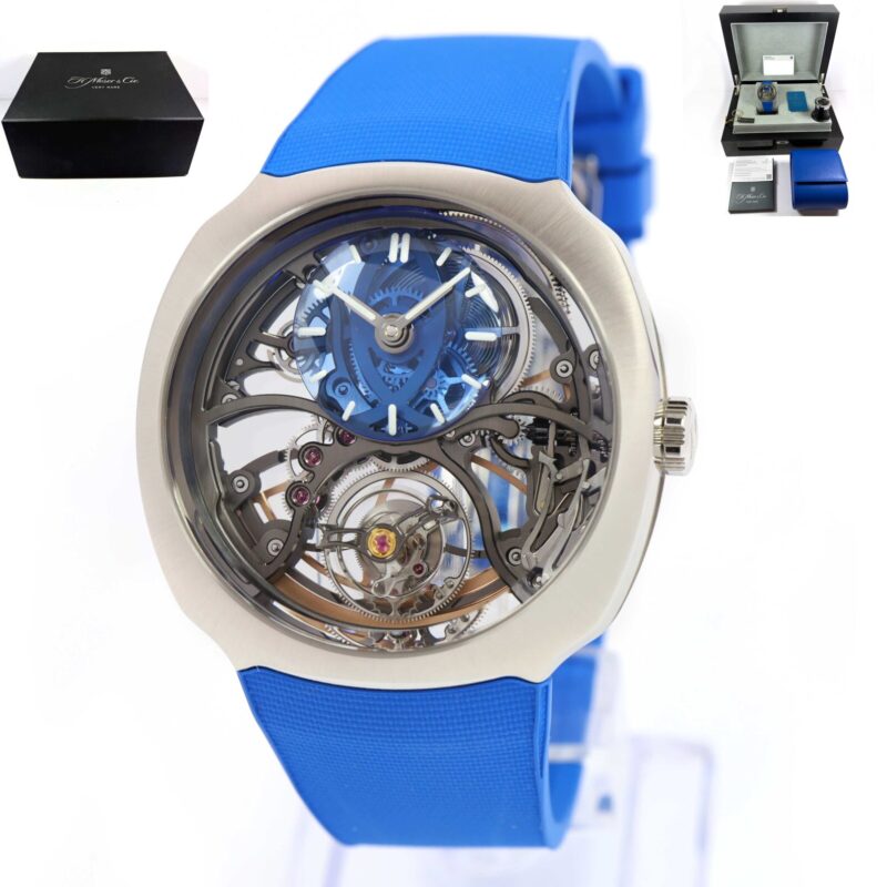 2025 H. Moser & Cie. Streamliner Alpine Tourbillon 6811-1201 Skeleton