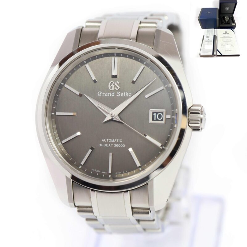 Grand Seiko Heritage Collection Hi-Beat SBGH279 40MM Grey Steel Box Papers