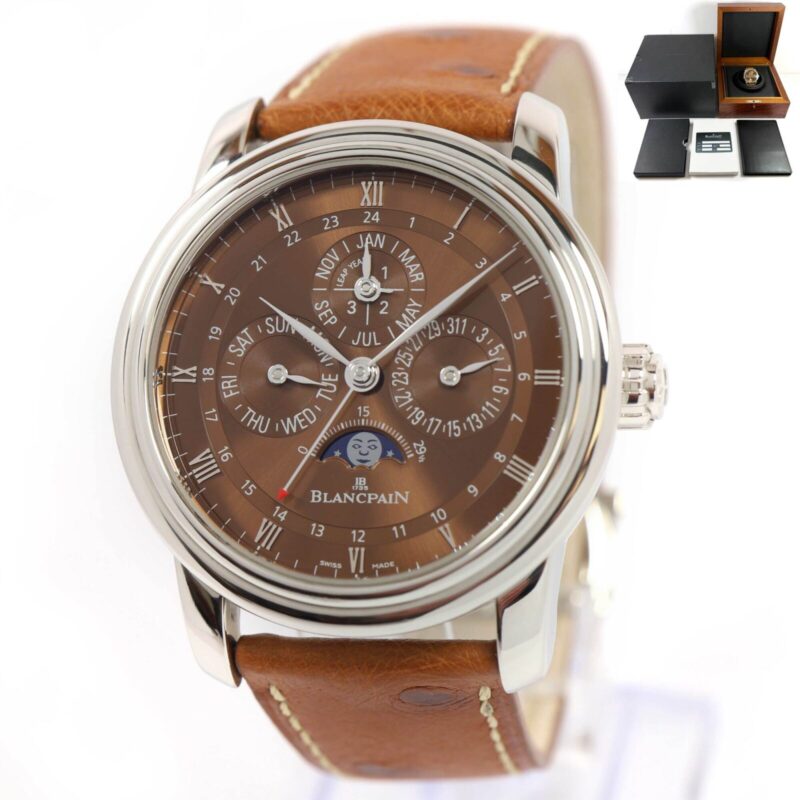 Blancpain Le Brassus Perpetual Calendar 4277-3446-55B 42MM Platinum Box Papers