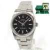 2025 Rolex Oyster Perpetual 34 124200 34MM Black Dial Steel Box Papers