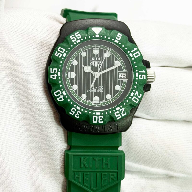 Tag Heuer Kith Formula 1 Quartz WA121L.BT0014 35MM Black Steel Pvd Box Papers