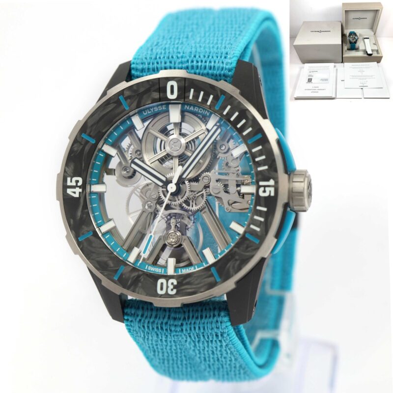 New Ulysse Nardin Diver Air Seddiqi 75TH Anniversary Edition 3743-170LE 44MM B/p