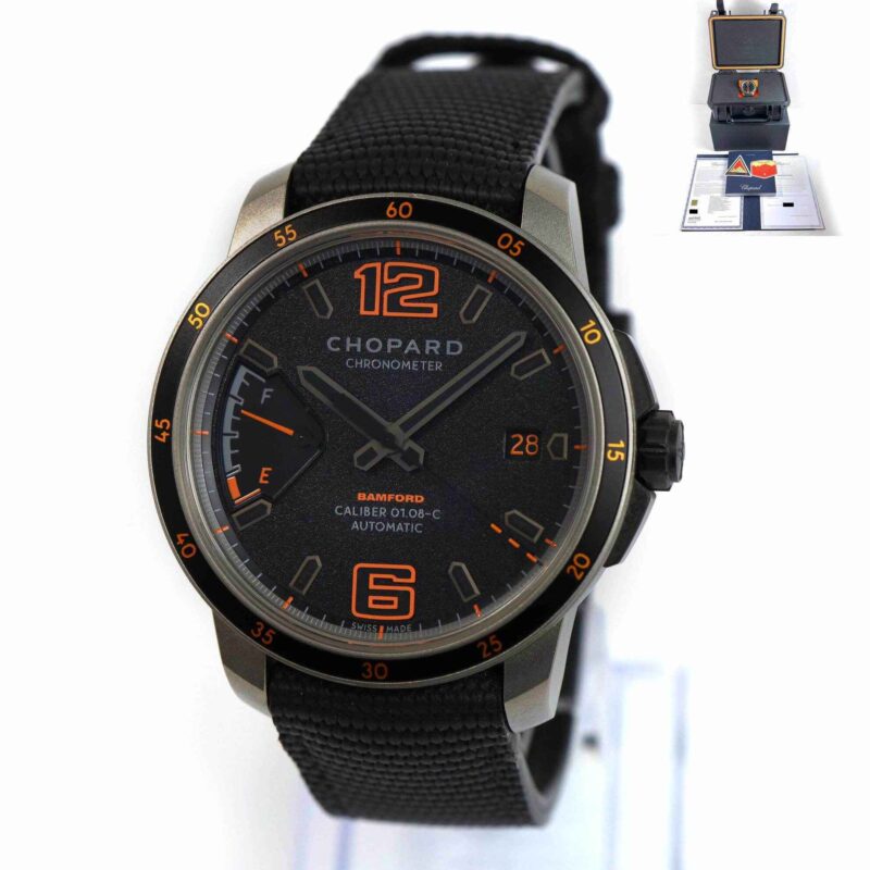 Chopard Mille Miglia Gts Bamford Desert Racer 168566 43MM Titanium Box Papers