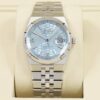 New 2025 Rolex Land-Dweller 127236 36MM Ice Blue Platinum Box Papers