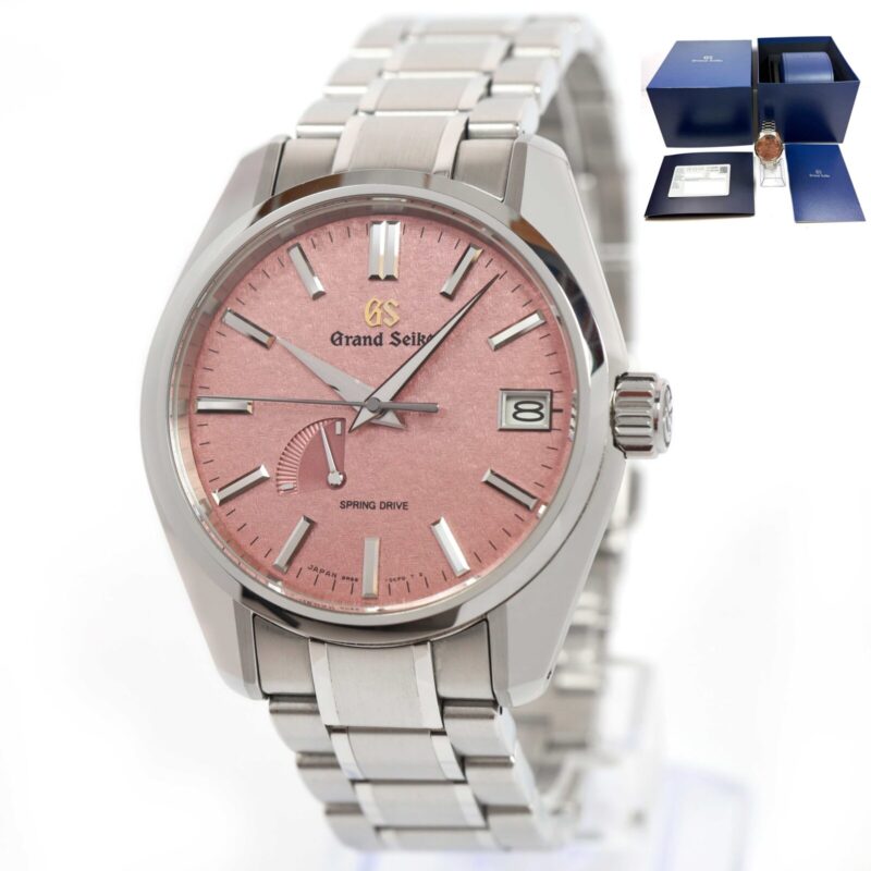 2024 Grand Seiko Heritage Collection Kirazuri SBGA509 40MM Pink Dial Box Papers