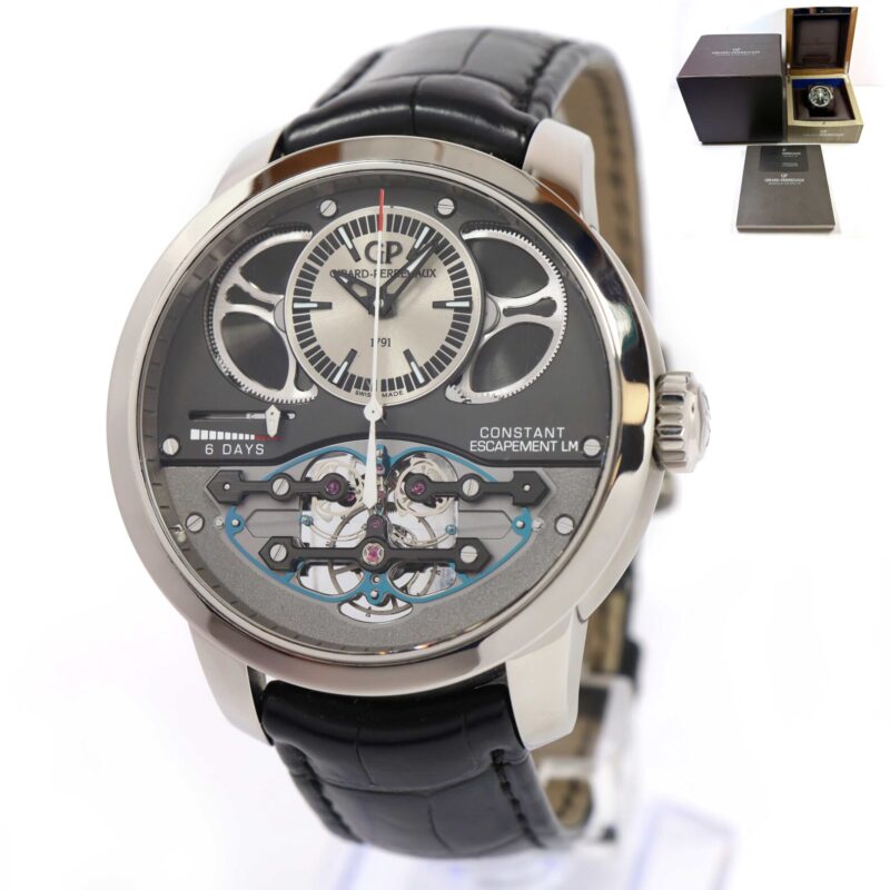 Girard Perregaux Constant Escapement L.m. 93505 46MM Titanium Box Papers