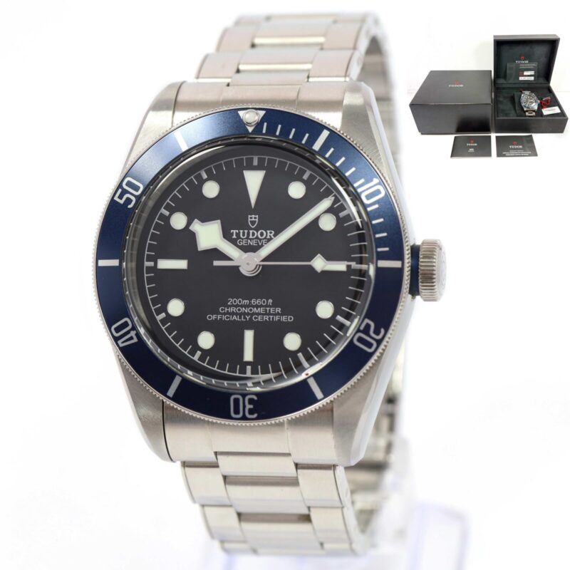 2022 Tudor Black Bay Heritage 79230B 41MM Black Dial Steel Box Papers