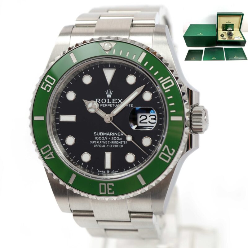 2025 Rolex Submariner Date Starbucks 126610LV 41MM MK2 Green Box Papers