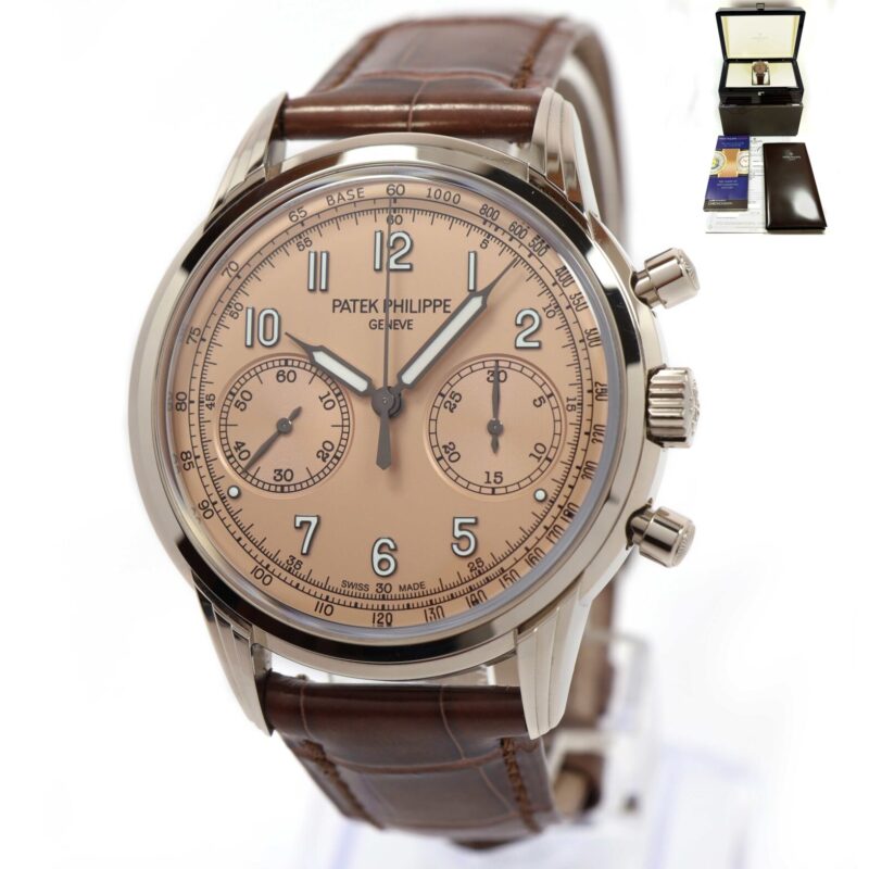 Patek Philippe Complications 5172G-010 41MM White Gold Salmon Dial Box Papers