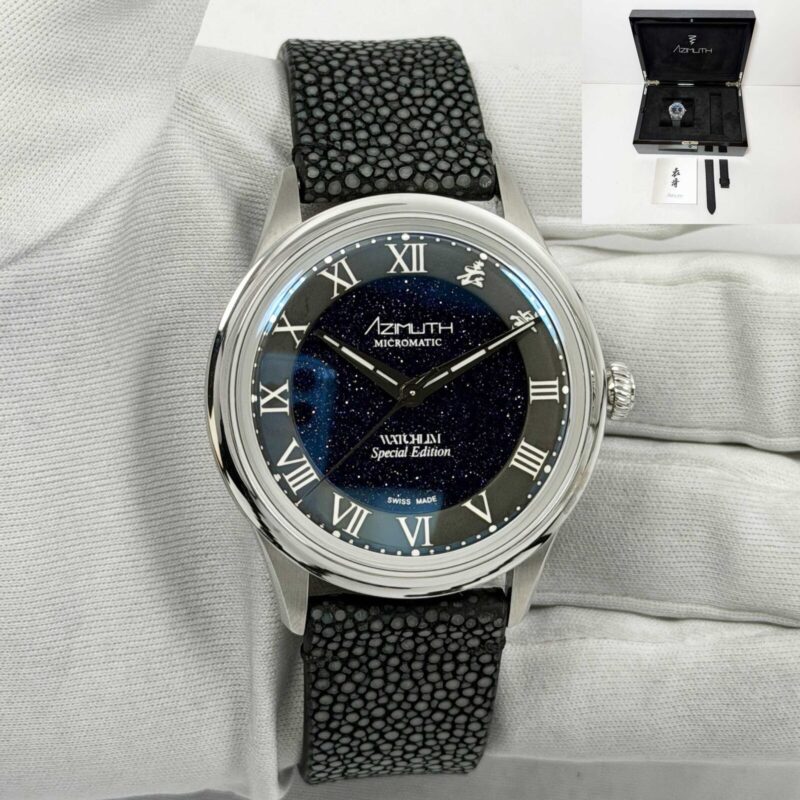 New 2024 Azimuth Watchlim 41MM Aventurine Box Papers Limited To 33