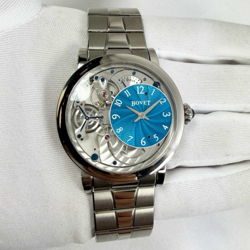 2025 Bovet Recital 12 R12C2-0004 40MM Titanium Turquoise Box Papers