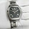 Cartier Roadster Xl Chronograph W62020X6 2618 43MM Black Roman