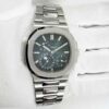 2014 Patek Philippe Nautilus 5712/1A-001 40MM Blue Dial Steel Box Papers