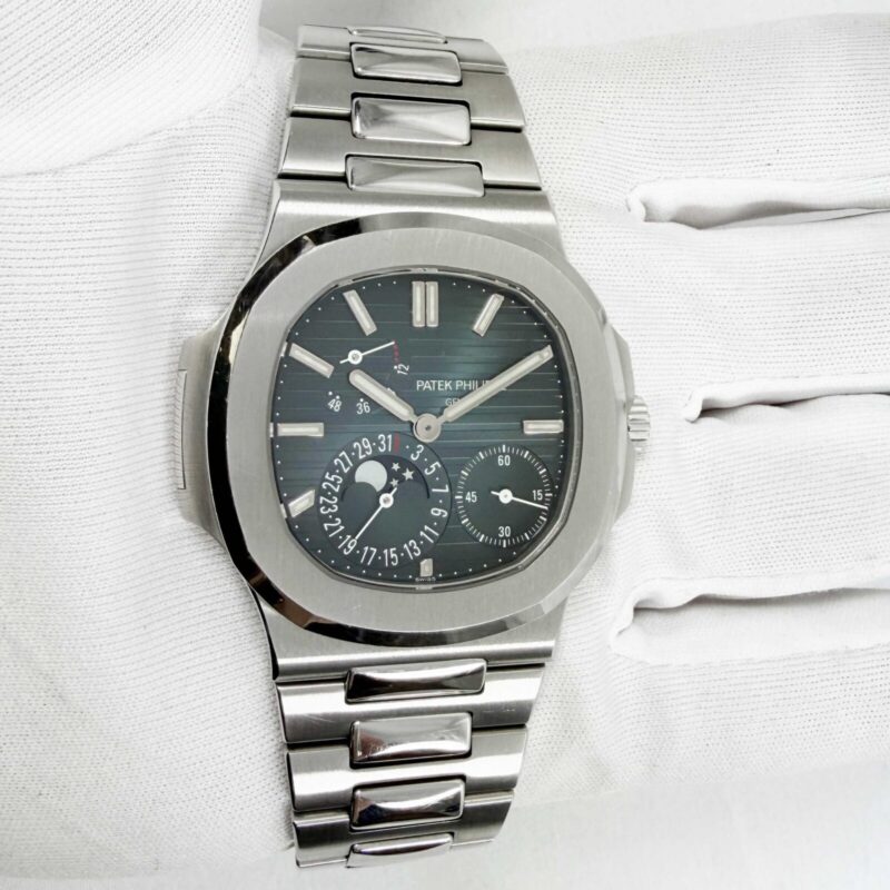 2024 Patek Philippe Nautilus 5712/1A-001 38MM Blue Dial Steel Box Papers