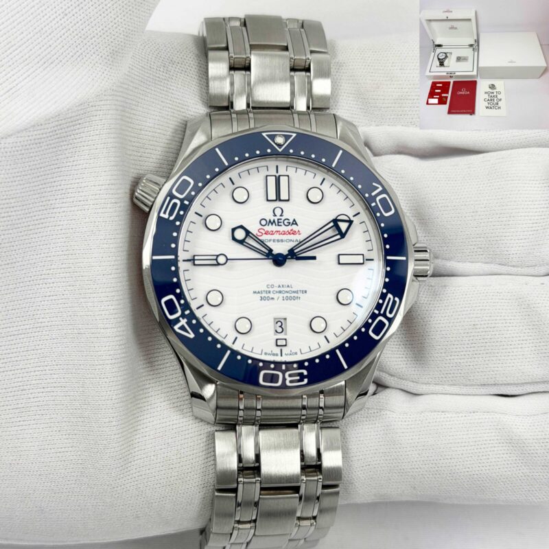 Omega Seamaster Diver Tokyo Edition 522.30.42.20.04.001 White 42MM Box Papers