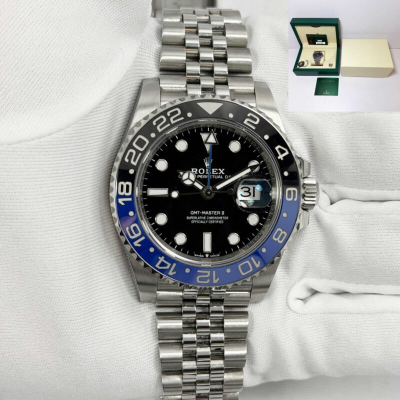 2023 Rolex GMT-Master II Batgirl 126710BLNR 40MM Black Dial Stainless Steel B/p