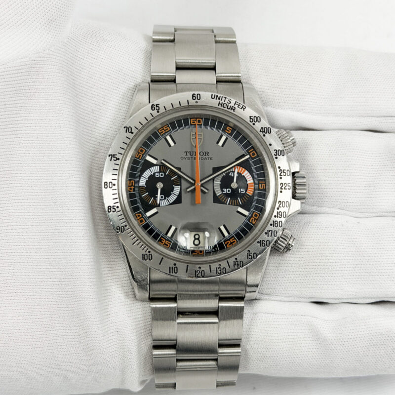 Tudor Montecarlo Carlo Chronograph 7159/0 40MM Grey Dial Stainless Steel