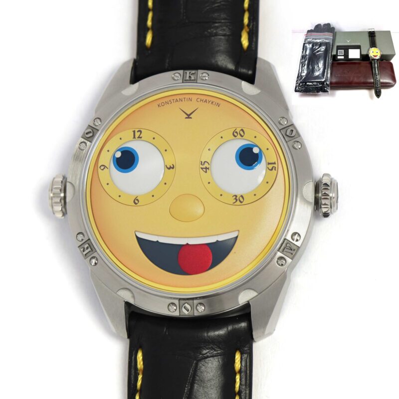 New 2026 Konstantin Chaykin Kolobok 2 40MM Yellow Dial Steel Box Papers