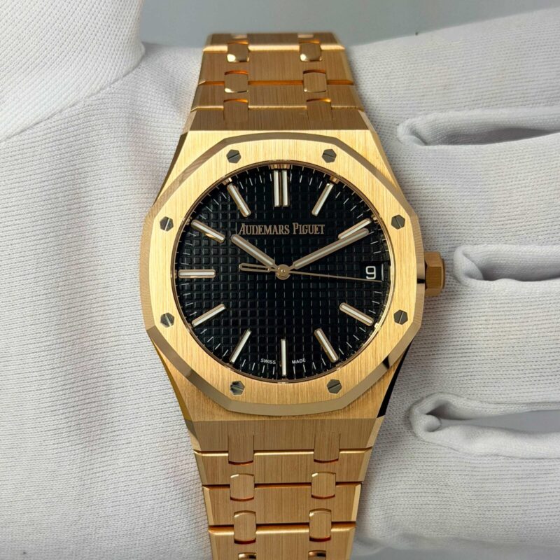 Unpolished 2024 Audemars Piguet Royal Oak 15510OR 41MM 18K Rose Gold Black