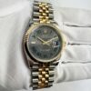 2025 Rolex Datejust Wimbledon 126233 36MM Grey Dial 18K Yg Two-Tone Box Papers