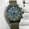 IWC Pilot Top Gun Woodland IW389106 44MM Green Dial Ceramic Box Papers