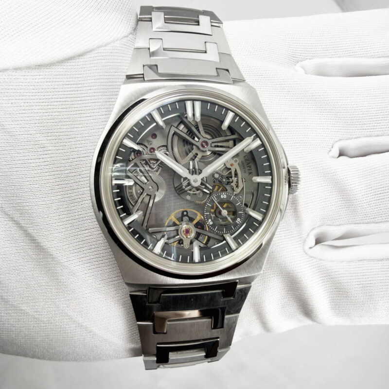 2025 Czapek Antarctique Révélation 40.5MM Grey Skeleton Dial Steel Box Papers