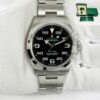 New 2026 Rolex Air King 126900 40MM Black Steel Box Papers
