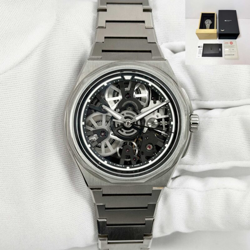 2024 Christopher Ward Twelve X C12-41-A5D1-T00K0 41MM Skeleton Titanium B/p