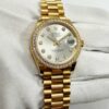 2021 Ladies Rolex Datejust 31 278288RBR Silver Diamond Dial 18K Yg Box Papers
