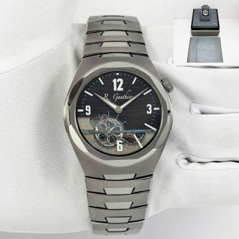 2026 Romain Gauthier C Openwork 41MM Grey Titanium Box Papers