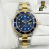 2000 Rolex Submariner Date 16613LB Bluesy 40MM Blue Two-Tone Yellow Gold B/p