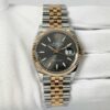 2021 Rolex Datejust 126231 36MM Rhodium Dial 18K Rg Two-Tone Box Papers