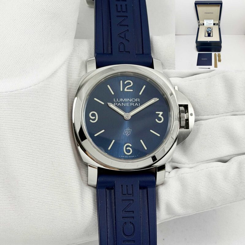 2025 Panerai Luminor Base Logo PAM01623 44MM Blue Stainless Steel Box Papers