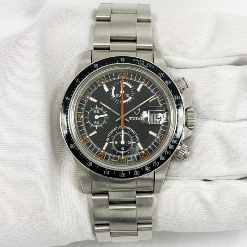 Tudor Big Block Monte Carlo 9420/0 40MM Black Dial Stainless Steel