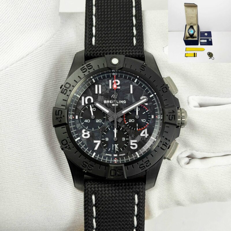 Breitling Avenger B01 SB0147101B1X1 44MM Black Ceramic Box Papers