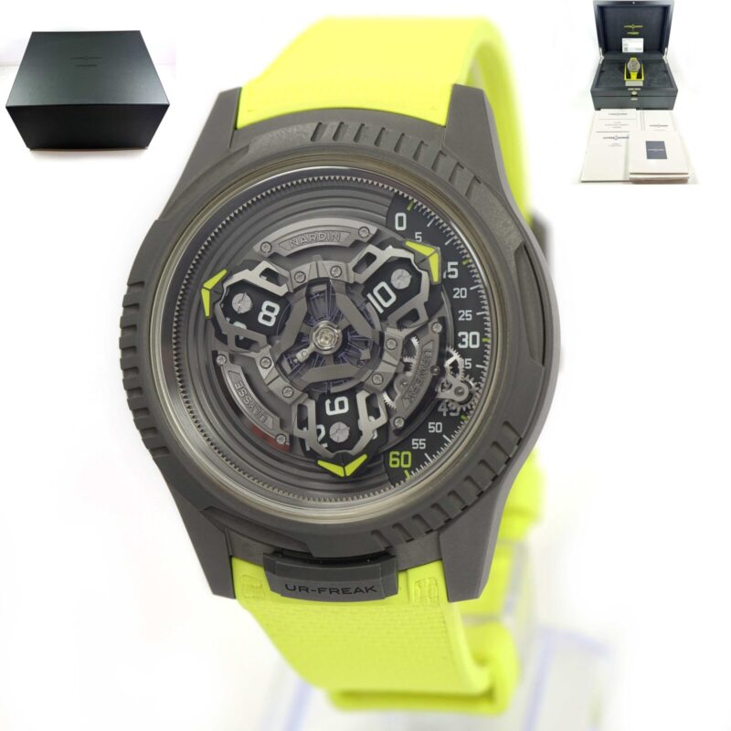 New Ulysse Nardin Ur-Freak 2413-500LE-2A-UR/3B 44MM Titanium Box Papers