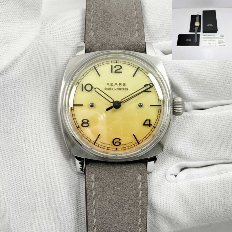 New Studio UNDERD0G Fears Mimosa Studio 38MM Orange Stainless Steel Box Papers