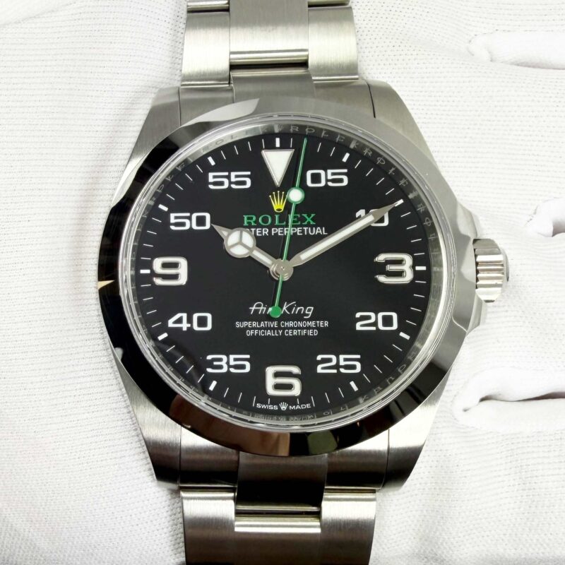 2025 Rolex Air King 126900 40MM Black Dial Steel Box Papers