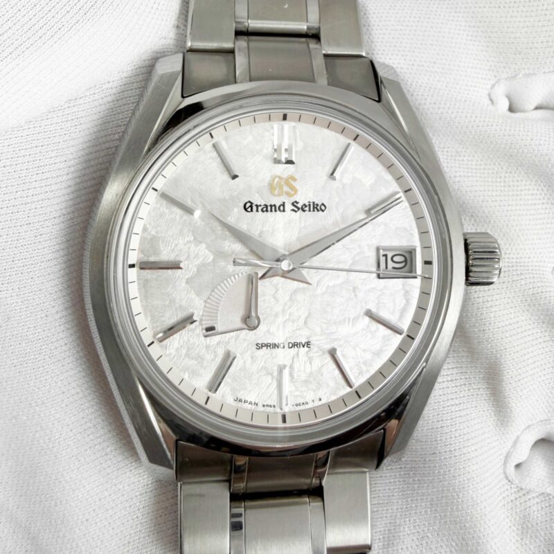 Grand Seiko Heritage Collection SBGA413 40MM Shunbun Pink Titanium Box Papers