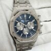 Audemars Piguet Royal Oak 26331BC 41MM Blue Dial Frosted White Gold Box Papers