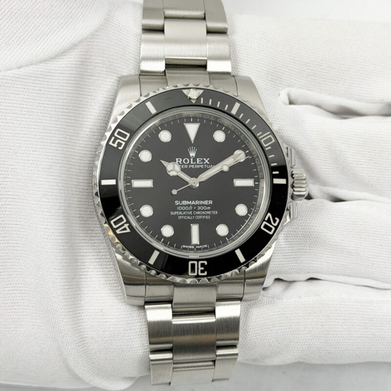 Rolex Submariner No Date 114060 40MM Black Dial Stainless Steel Ceramic Bezel